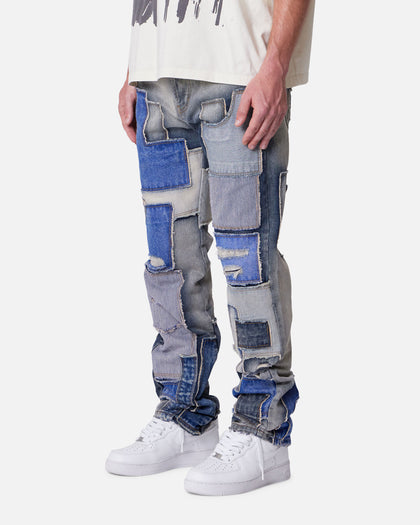 MNML Straight Patchwork Jeans Multi