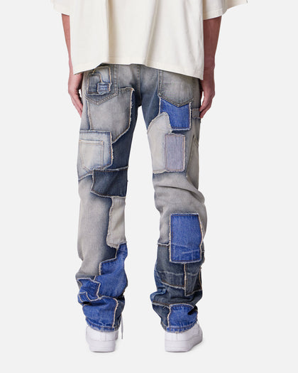 MNML Straight Patchwork Jeans Multi