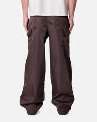MNML Baggy Nylon Double Knee Pants Brown