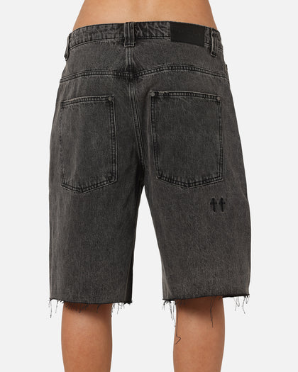 Saint Morta Sanctified Jorts Aged Grey