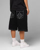 Loiter Biker Jorts Black