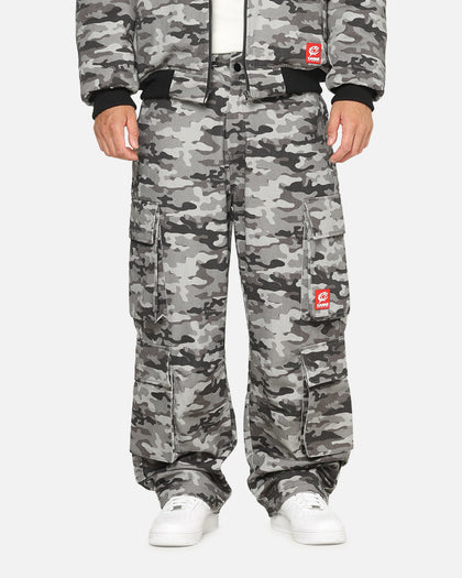 Carre Camo Baggy Pants Black Camo