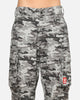 Carre Camo Baggy Pants Black Camo