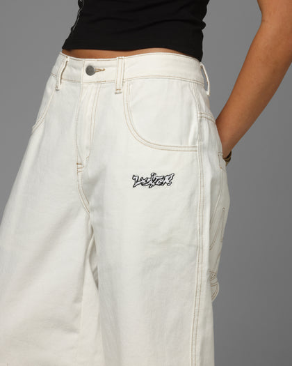 Loiter Star Born Jeans Off White