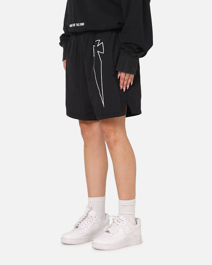 Saint Morta Dagger Sport Beach Shorts Black