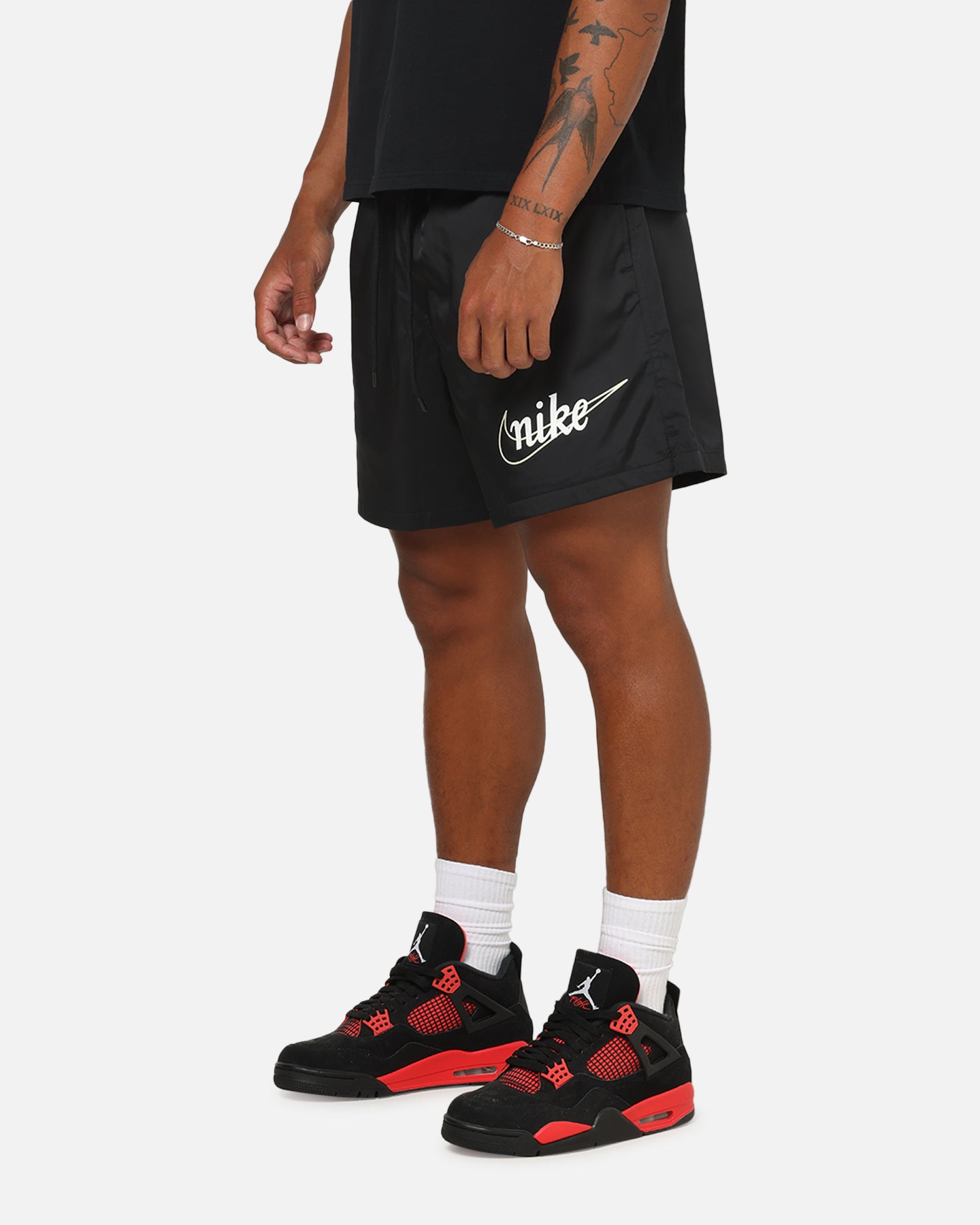 nike black club skirt shorts