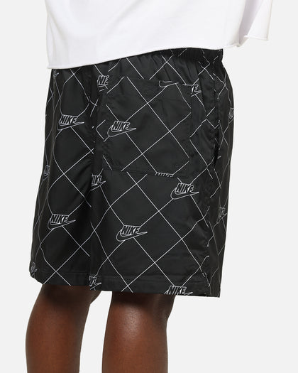 Nike Sportswear Club Woven Flow Shorts Black/Black/White