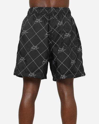 Nike Sportswear Club Woven Flow Shorts Black/Black/White