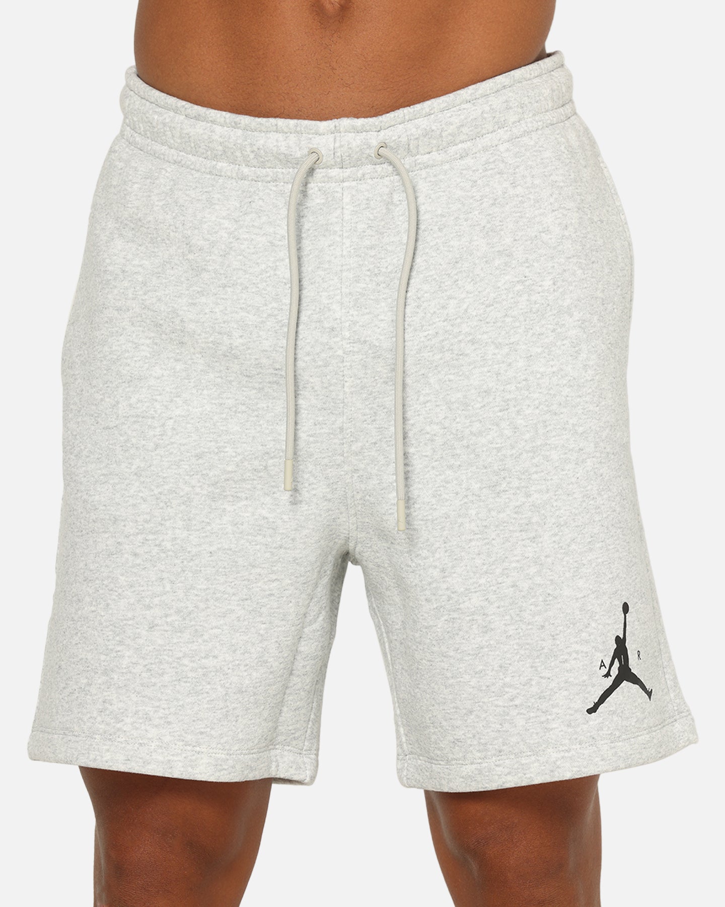 white and grey jordan shorts