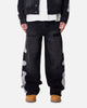 MNML Skeleton Baggy Denim Jeans Washed Black