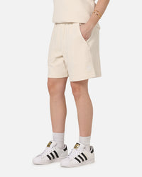 Adidas Trefoil Essentials Waffle Shorts Wonder White