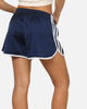 Adidas Women's Adicolor 3-Stripes Sprinter Shorts Indigo/White