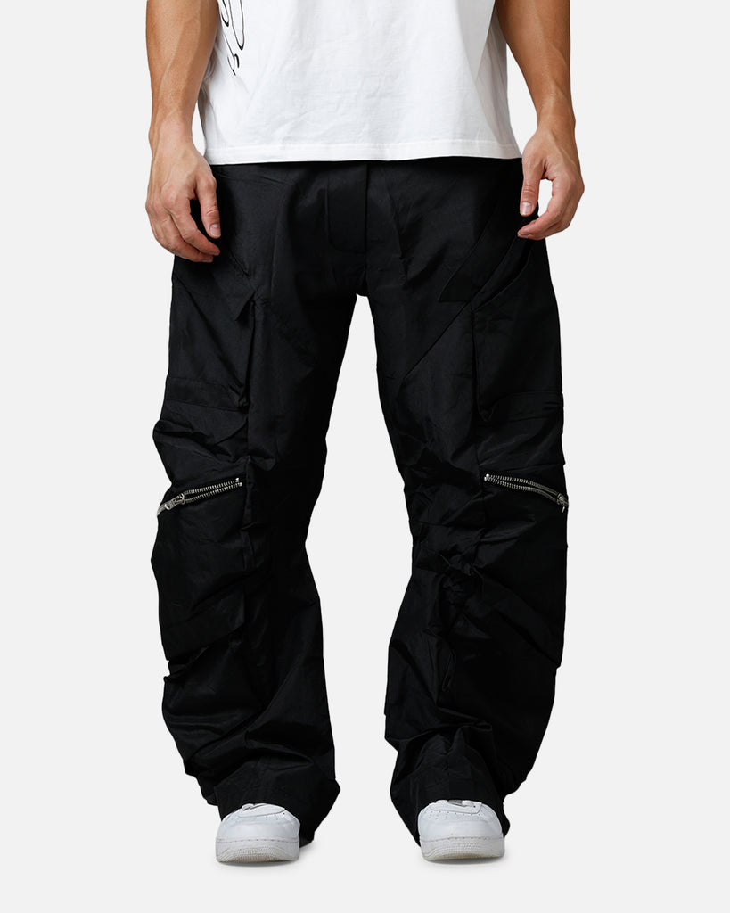 amnjx ・cargo pants・black・L size MNML Zip Cargo Tech Pants Black | Culture Kings NZ
