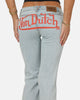 Von Dutch Women's Flare Denim Jeans Light Blue Denim