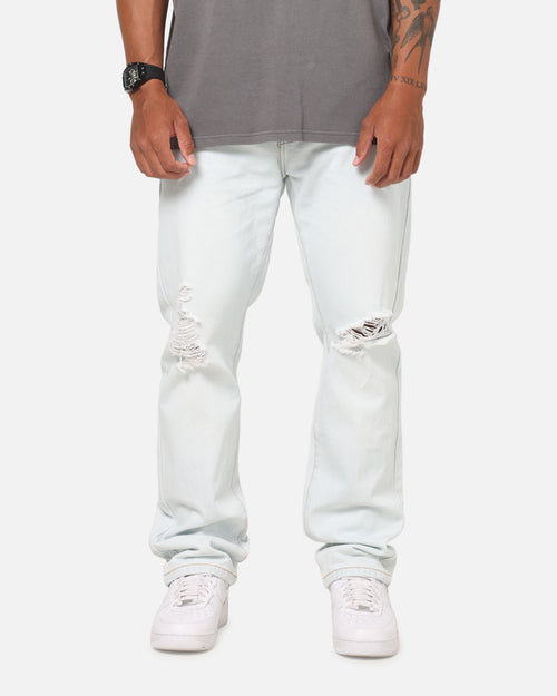 Saint Morta Verra Distressed Jeans Blue Dawn