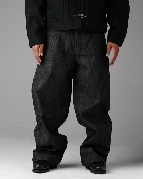 Loiter Star Born Selvedge Denim Jeans Black