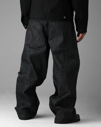 Loiter Star Born Selvedge Denim Jeans Black