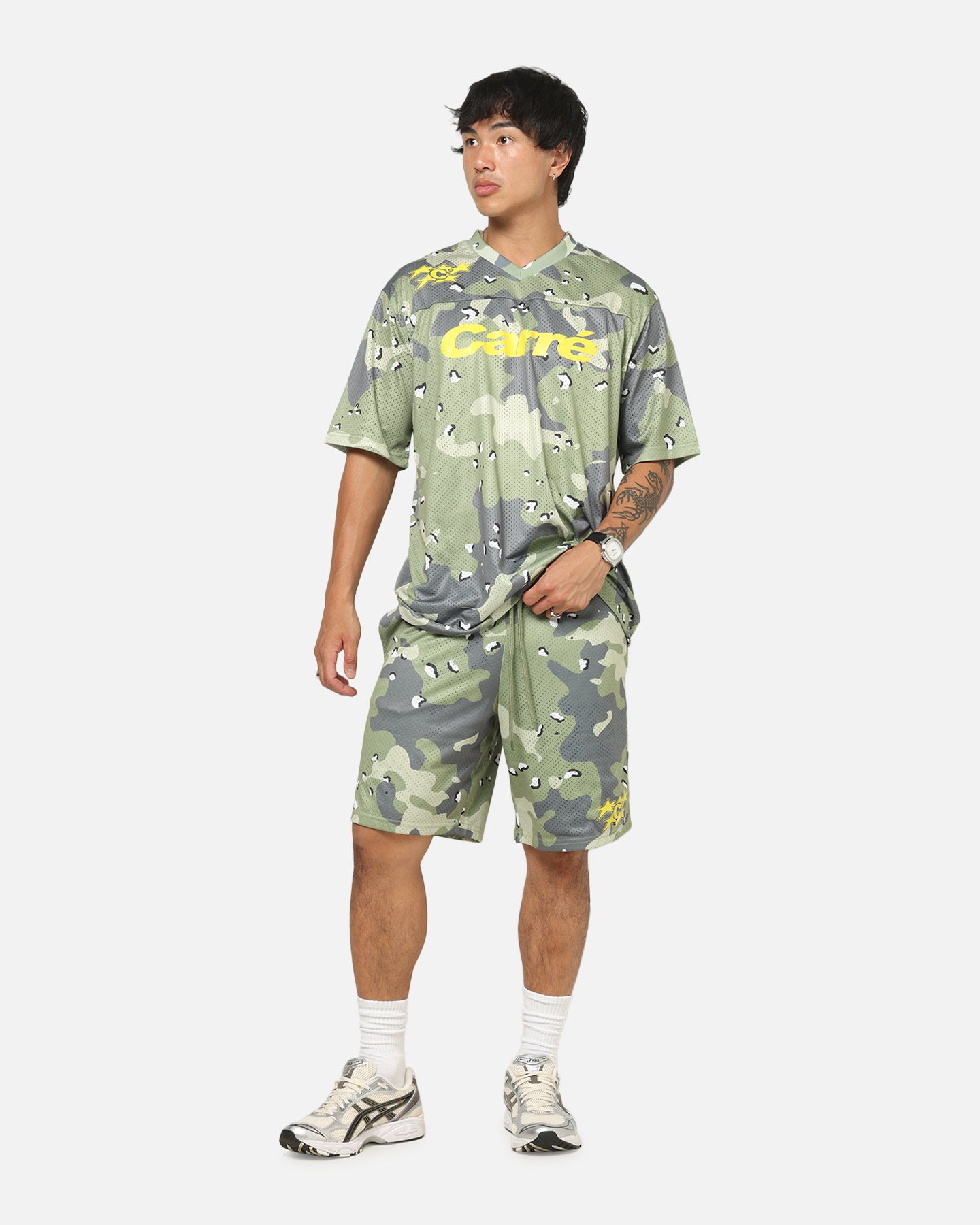 men's camo basketball shorts