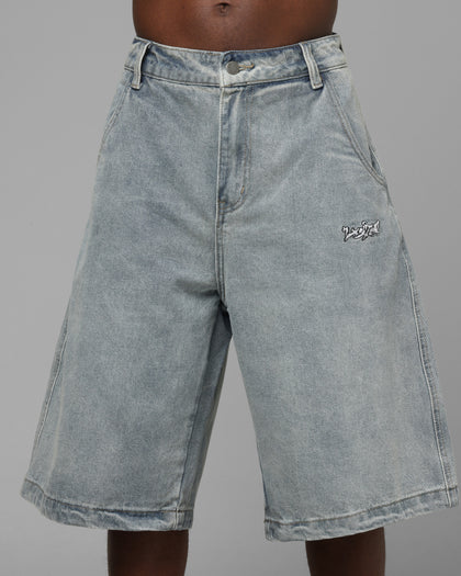 Loiter Star Born Jorts Light Blue