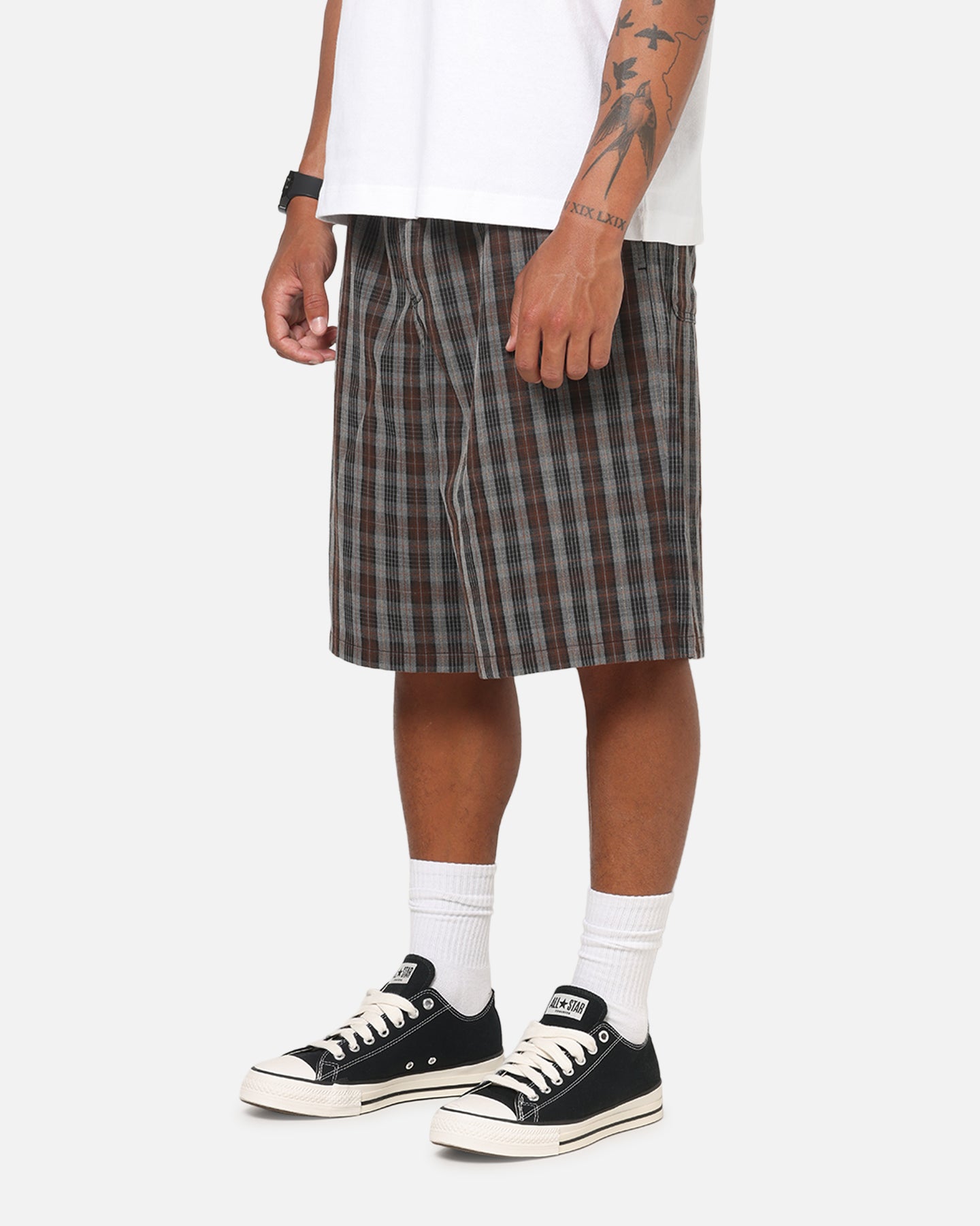 ほ*ろ様 Cityboy checked pajama baggy shorts X-Large Baggy 91 Shorts Checkered | Culture Kings NZ