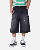 MNML Ultra Baggy Work Shorts Black