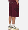 Ed Hardy Trinity Baggy Sweat Shorts Plum