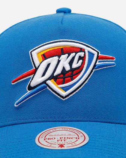 Mitchell & Ness Oklahoma City Thunder 'Pink Side Patch' Pro Pinch Snapback Official Team Color