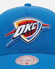 Mitchell & Ness Oklahoma City Thunder 'Pink Side Patch' Pro Pinch Snapback Official Team Color