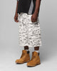 Loiter Collateral Cargo Shorts Digi Snow Camo