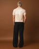 404 Knit Cycling Polo Shirt Tan