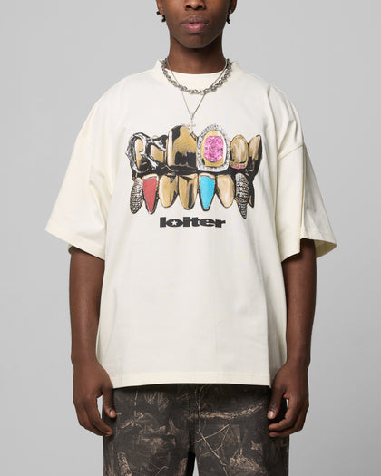 Loiter Grill Set T-Shirt Off White