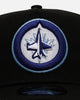 New Era Winnipeg Jets 'Black And Sky Blue' 9FORTY A-Frame Snapback Black/Sky Blue