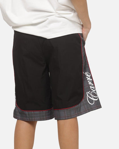 Carre Script Boardshorts Black/White