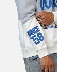 47 Brand Los Angeles Dodgers On Five Crewneck Blue/Grey