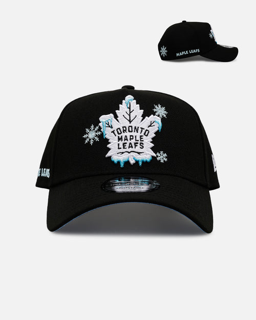New Era Toronto Maple Leafs 'Cold As Ice' 9FORTY A-Frame Snapback Black