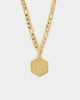 Raising Hell Women's Letter Anklet Gold