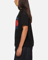 Tommy Jeans Regular Flag T-Shirt Black