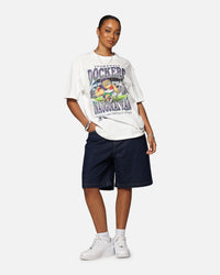 Mitchell & Ness Fremantle Dockers Mascot T-Shirt Vintage White