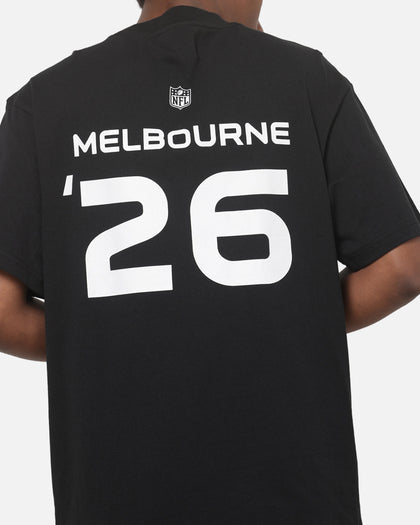 Majestic Athletic Melbourne NFL '26 T-Shirt Black