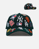 New Era MLB 'All Over Leagues' 9FORTY A-Frame Snapback Dark Green