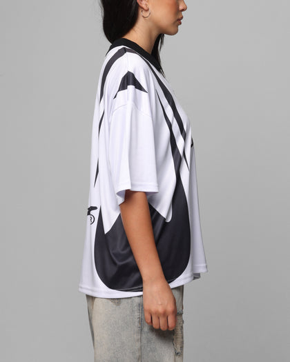 Loiter United Football Jersey White/Black