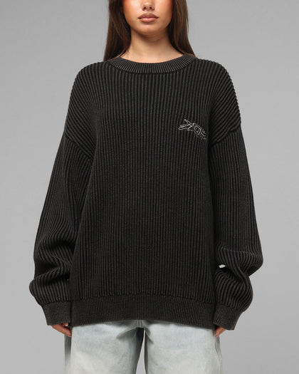 Loiter Star Born Knit Sweater Black