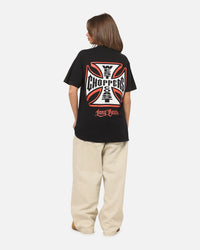 West Coast Choppers Choppers Cross T-Shirt Black