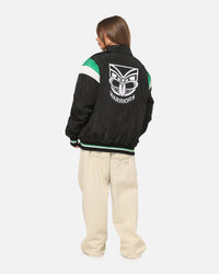 Bleacher Athletic New Zealand Warriors NRL Legacy Baseball Jacket Black