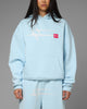 Loiter Hybrid Hoodie Light Blue