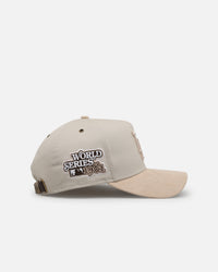New Era Los Angeles Dodgers 'Cream Suede' 9FORTY A-Frame Strapback Stone/Oatmilk