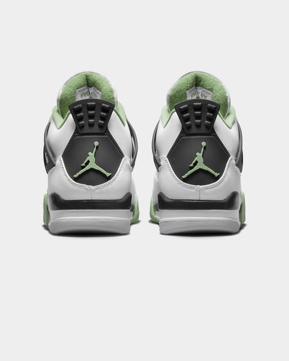 Jordan Women's Air Jordan 4 Retro "Seafoam" White/Oil Green