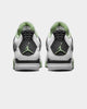 Jordan Women's Air Jordan 4 Retro "Seafoam" White/Oil Green
