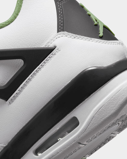 Jordan Women's Air Jordan 4 Retro "Seafoam" White/Oil Green