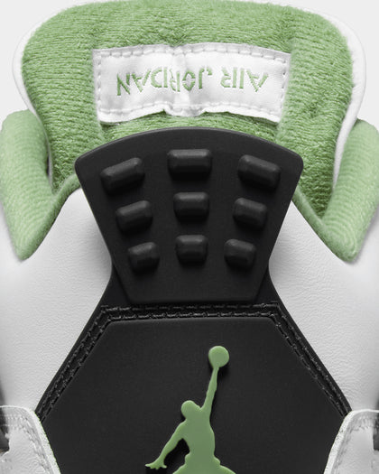 Jordan Women's Air Jordan 4 Retro "Seafoam" White/Oil Green